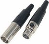 XLR MINI 3-pol hona