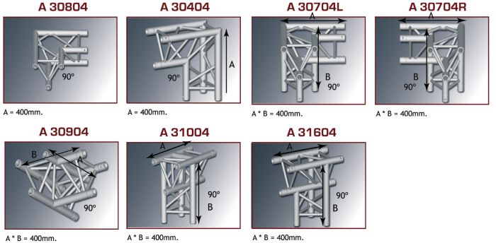 TRIO DECO A30904